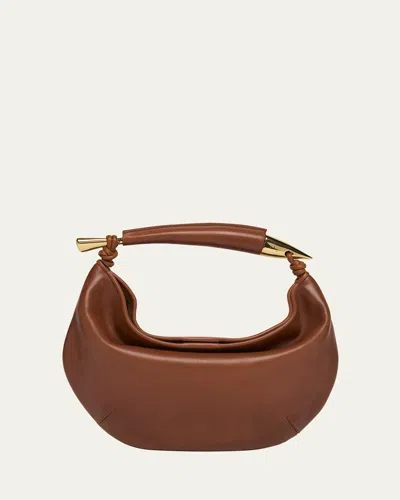 BOTTEGA VENETA SMALL SARDINE LEATHER TOP-HANDLE BAG