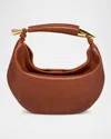 Bottega Veneta Small Sardine Leather Top-handle Bag In Light Wood