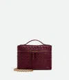 Bottega Veneta Small Soft Vanity In Burgundy