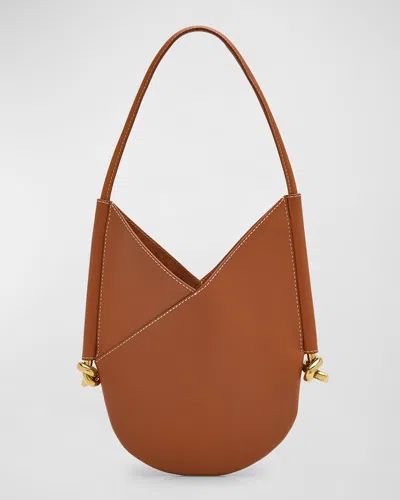 Bottega Veneta Small Solstice Bag In Brown