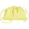 Bottega Veneta Small The Pouch Leather Clutch In Lantern-gold