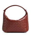 Bottega Veneta Small Wallace Top-handle Bag In Brown