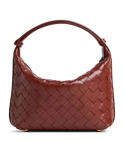 Bottega Veneta Small Wallace Top-handle Bag In Red
