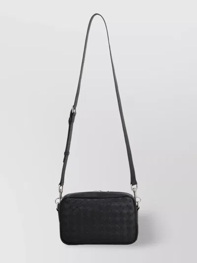 Bottega Veneta Small Woven Leather Crossbody Bag
