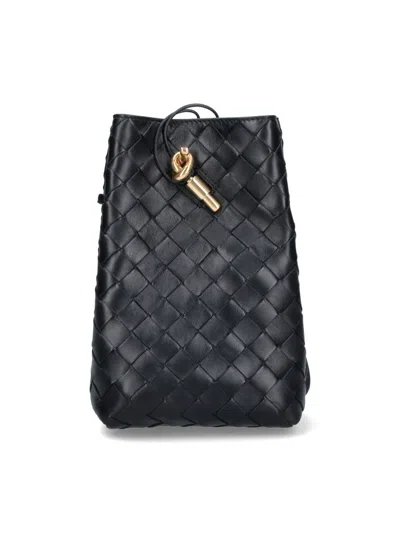 Bottega Veneta Smartphone Holder "andiamo" In Black