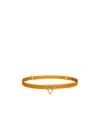 Bottega Veneta Snap Belt In Orange