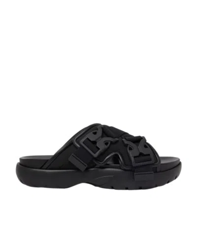 BOTTEGA VENETA SNAP CROSS-BELT SANDALS