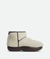 Bottega Veneta Snap Mini-stiefeletten In Popcorn/fondant