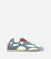 Bottega Veneta Orbit Flash Sneaker In Blue