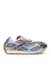 Bottega Veneta Men Technical Fabric And Mesh Orbit Sneakers In Multi
