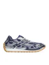 Bottega Veneta Technical Fishnet Orbit Sneaker In Blue