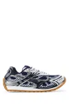 Bottega Veneta Silver Mesh Orbit Sneakers