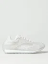 Bottega Veneta Orbit Transparent Runner Sneakers In White