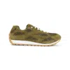 Bottega Veneta Suede Orbit Sneakers Mesh Panels In Multi