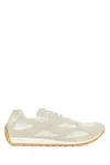 Bottega Veneta Bicolor Mesh And Suede Orbit Sneakers In White