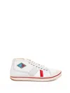 Bottega Veneta Men's Eliot Mid-top Sneakers In Neutral