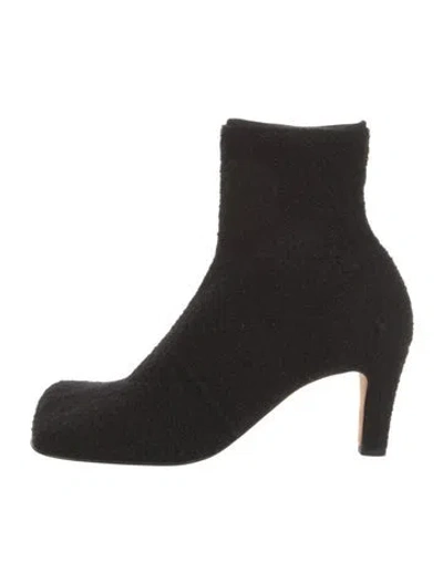 Pre-owned Bottega Veneta Sock Boots In Black