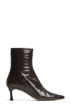Bottega Veneta Sofia 60mm Calfskin Ankle Boots In Burgundy