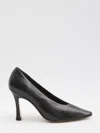 Bottega Veneta Scarpe Con Tacco Sofia In Pelle Verde Scuro Donna In Gray