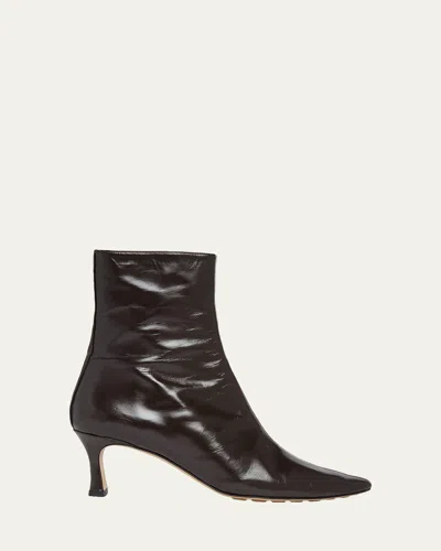 Bottega Veneta Sofia Leather Ankle Boots In Multi