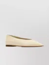 Bottega Veneta Women Ivory Leather Sofia Ballerinas