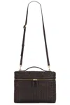 Bottega Veneta Soft Vanity Bag In Brown