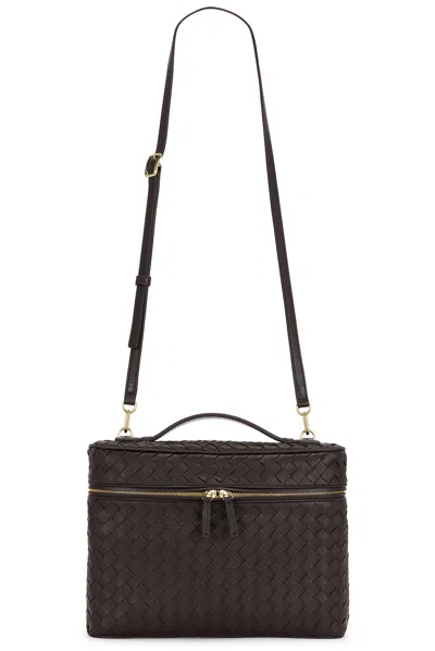 Bottega Veneta Soft Vanity Bag In Brown