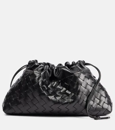 Bottega Veneta Soirée Medium Intrecciato Leather Clutch