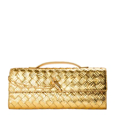 Bottega Veneta Solid Color Handbag In Multicolor