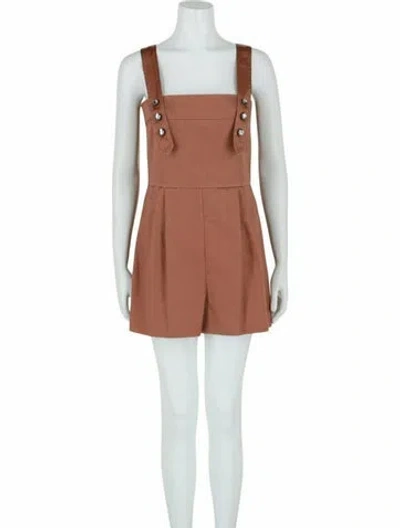 Pre-owned Bottega Veneta Solid Romper W/ Tags In Pink