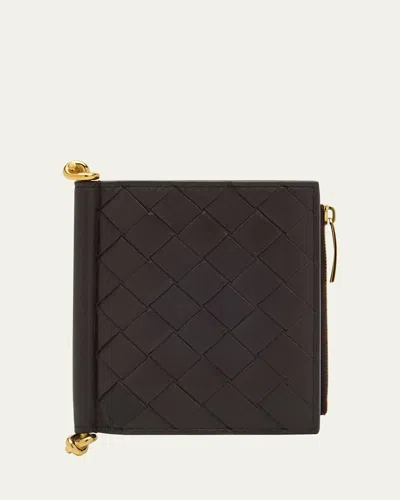Bottega Veneta Solstice Bifold Leather Wallet In Brown