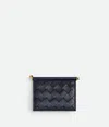 Bottega Veneta Solstice Business Card Case In Black