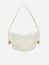 Bottega Veneta Solstice Intrecciato Leather Mini Bag In Sea Salt