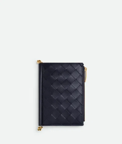 BOTTEGA VENETA PORTEFEUILLE BI-FOLD SOLSTICE MOYEN FORMAT