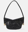 Bottega Veneta Women Solstice Baby Leather Shoulder Bag