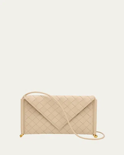 Bottega Veneta Solstice Phone Pouch Bag In Ecru