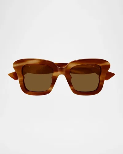 Bottega Veneta Sophia Ribbon 48mm Butterfly Sunglasses In Multi