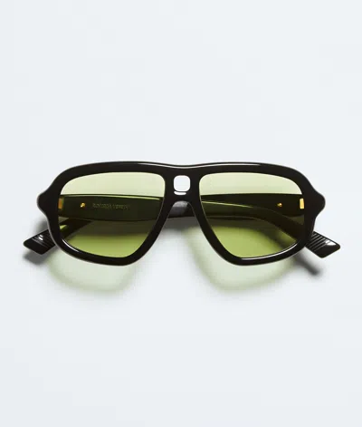 Bottega Veneta Sophia Ribbon Aviator Sunglasses In Multi