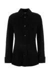Bottega Veneta Women's Jersey Shirt In Black