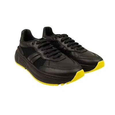 Pre-owned Bottega Veneta Speedster Athletic Sneakers In Black