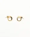 Bottega Veneta Spiral Hoop Earrings