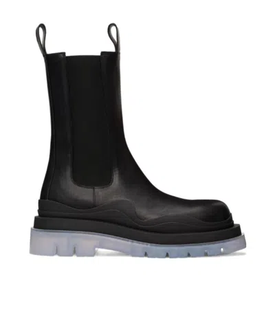 BOTTEGA VENETA STITCHED CHELSEA BOOTS