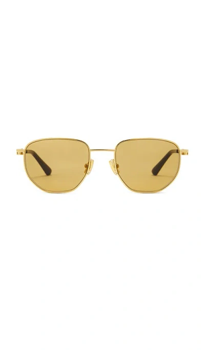 Bottega Veneta Split Sunglasses In Brown