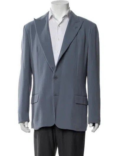 Pre-owned Bottega Veneta Sport Coat In Blue