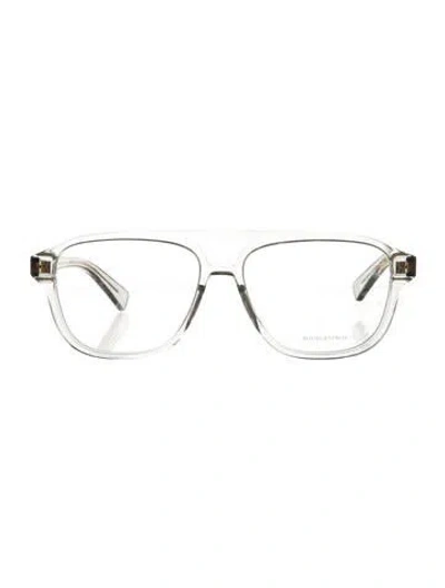 Pre-owned Bottega Veneta Square Eyeglasses In Transparent