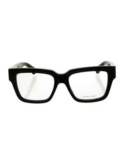 Pre-owned Bottega Veneta Square Eyeglasses W/ Tags In Black