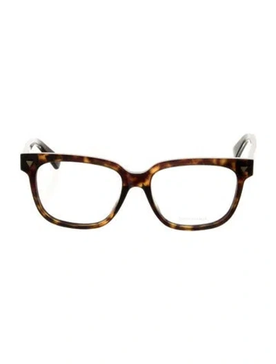 Pre-owned Bottega Veneta Square Eyeglasses W/ Tags In Black
