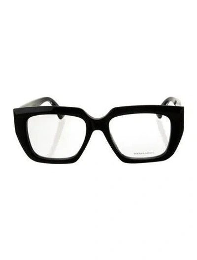 Pre-owned Bottega Veneta Square Eyeglasses W/ Tags In Black