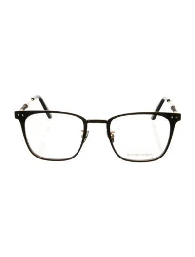 Pre-owned Bottega Veneta Square Eyeglasses W/ Tags In Black