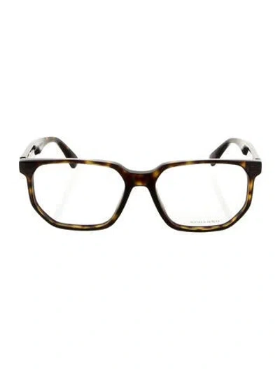 Pre-owned Bottega Veneta Square Eyeglasses W/ Tags In Black